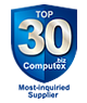 Top 30 Most-inquiried Supplier at Computex.biz